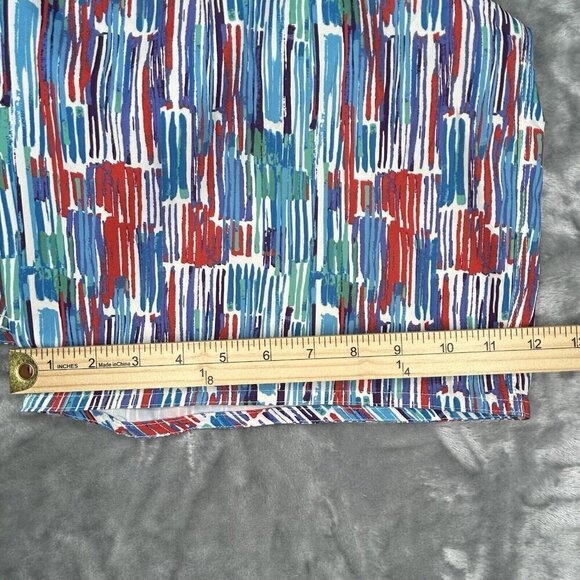 Johnnie-O Swim Trunks XL Amelia Laguna Blue Red Board Shorts Drawstring Beach - Picture 9 of 11